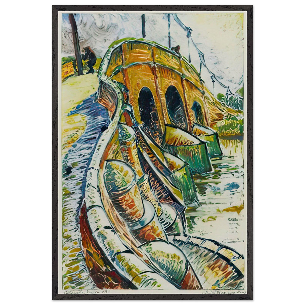 Cattawade Bridge by Cyril Power, framed poster