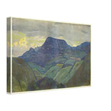 Caucasus. Arc Mountain by Nicholas Roerich, canvas, view 2