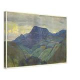 Caucasus. Arc Mountain by Nicholas Roerich, canvas