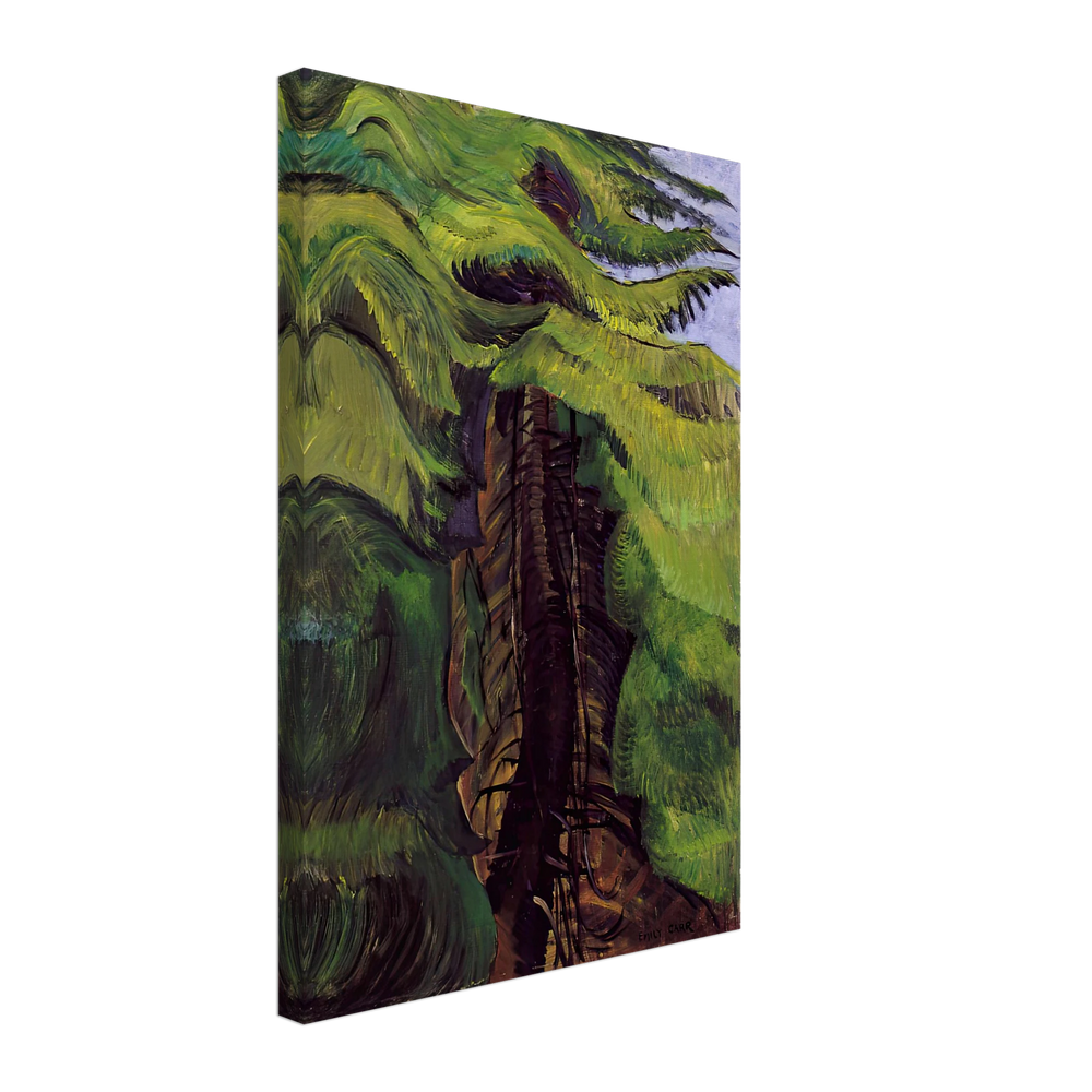 Cedar Sanctuary by Emily Carr, canvas