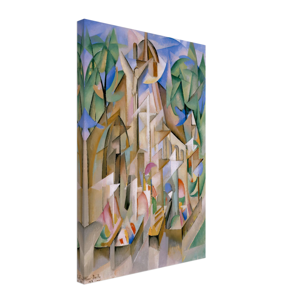 Cemetery by Alice Bailly, canvas
