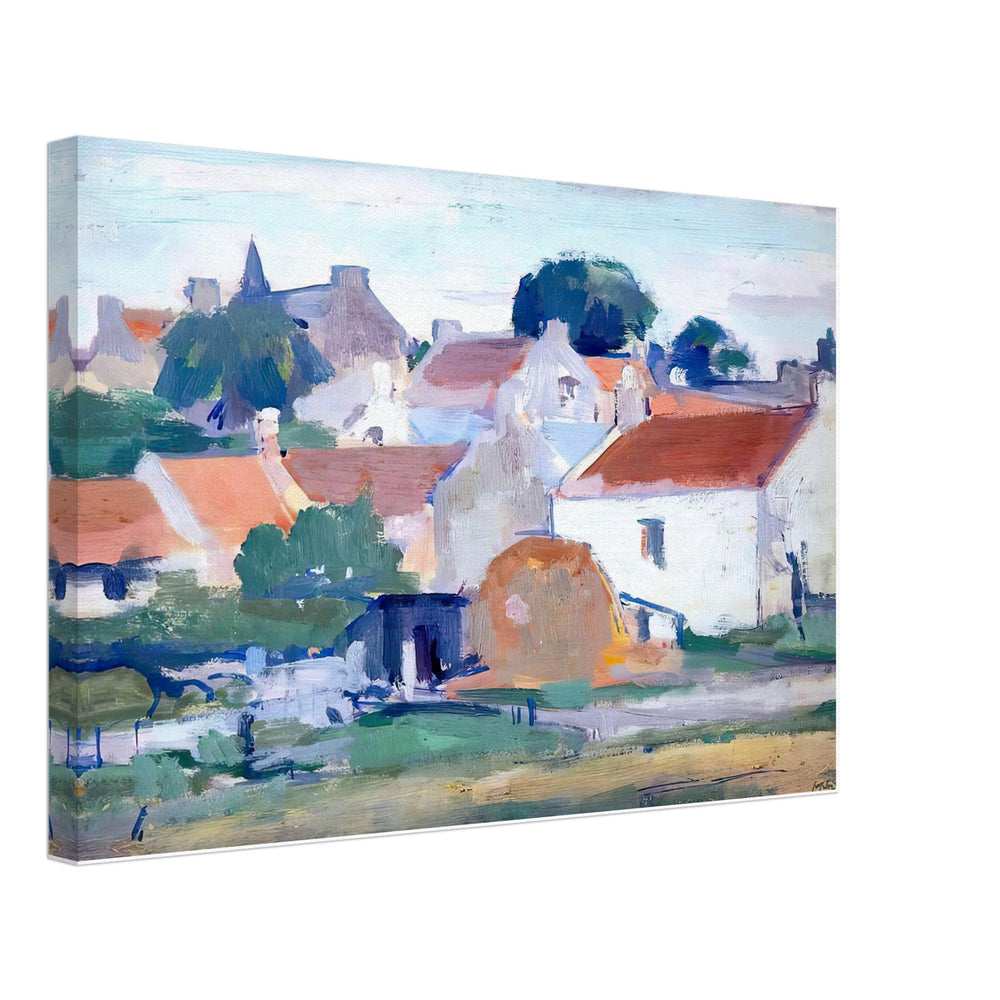Ceres, Fife by Samuel Peploe, canvas