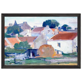 Ceres, Fife by Samuel Peploe, framed poster, view 2