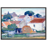 Ceres, Fife by Samuel Peploe, framed poster, view 3