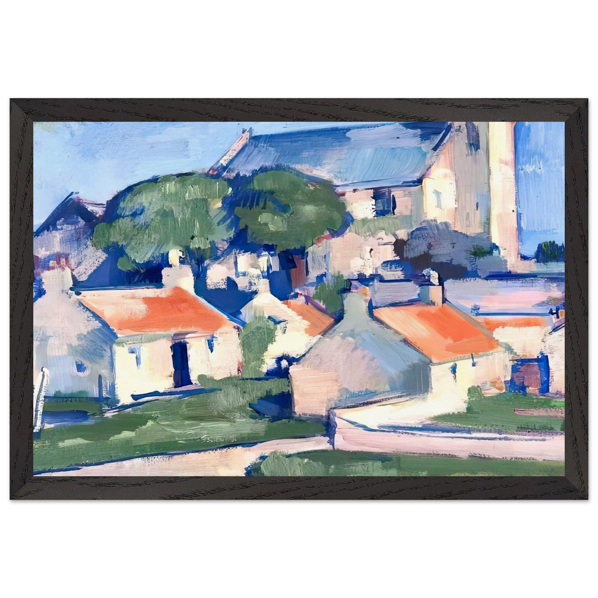 Ceres by Samuel Peploe, framed poster, view 2