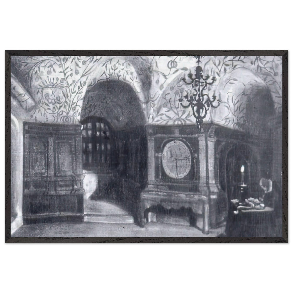 Chamber of Golitsyn by Nicholas Roerich, framed poster
