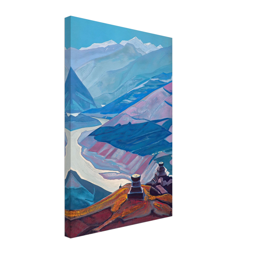 Chandra-Bhaga (Path to Triloknath) by Nicholas Roerich, canvas