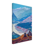 Chandra-Bhaga (Path to Triloknath) by Nicholas Roerich, canvas
