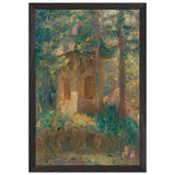 Chapel by Ivan Grohar, framed poster, view 2