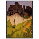 Chateau Gaillard at Andelys by Felix Vallotton, framed poster, view 3