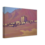 Chatu Gompa by Nicholas Roerich, canvas, view 2