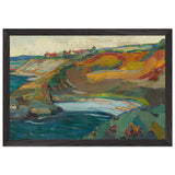 Chemainus Bay, Vancouver Island by Emily Carr, framed poster, view 2