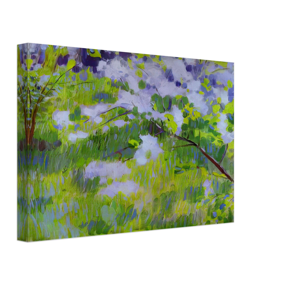Cherry Trees in Blossom by Victor Borisov-Musatov, canvas, view 2