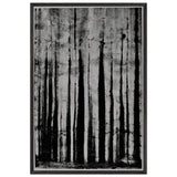 Chicago 6 by Aaron Siskind, framed poster