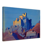 Chiktan Citadel in Himalayas by Nicholas Roerich, canvas