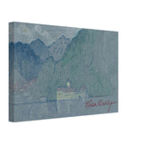 Chillon Castle, Lake Geneva by Violet Oakley, canvas, view 2