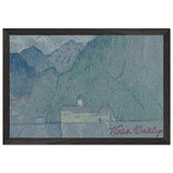 Chillon Castle, Lake Geneva by Violet Oakley, framed poster, view 2