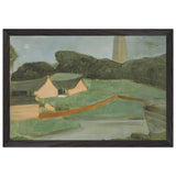 Chinese Landscape by Fujishima Takeji, framed poster, view 2
