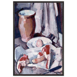 Chops by Samuel Peploe, framed poster