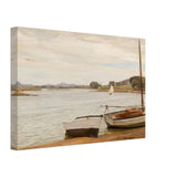 Christchurch Estuary Scene by Algernon Talmage, canvas, view 2