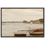 Christchurch Estuary Scene by Algernon Talmage, framed poster