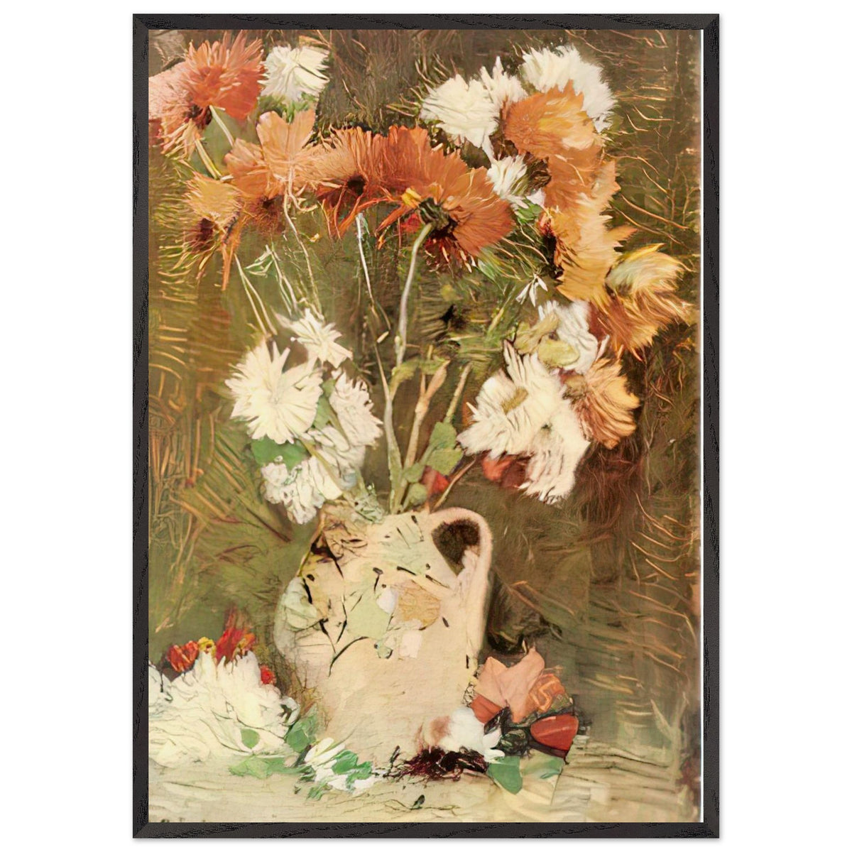 Chrysanthemums by Stefan Luchian, framed poster, view 3