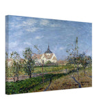 Church at Notre Dame at Vaudreuil by Gustave Loiseau, canvas