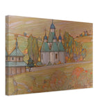 Church In Khodorov by Vasyl Hryhorovych Krychevsky, canvas