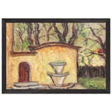 Cişmeaua de pe strada Spătarului by Theodor Pallady, framed poster, view 2