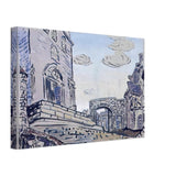 City by Nicholas Roerich, canvas, view 2