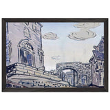 City by Nicholas Roerich, framed poster, view 2