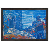 City by Nicholas Roerich, framed poster, view 2