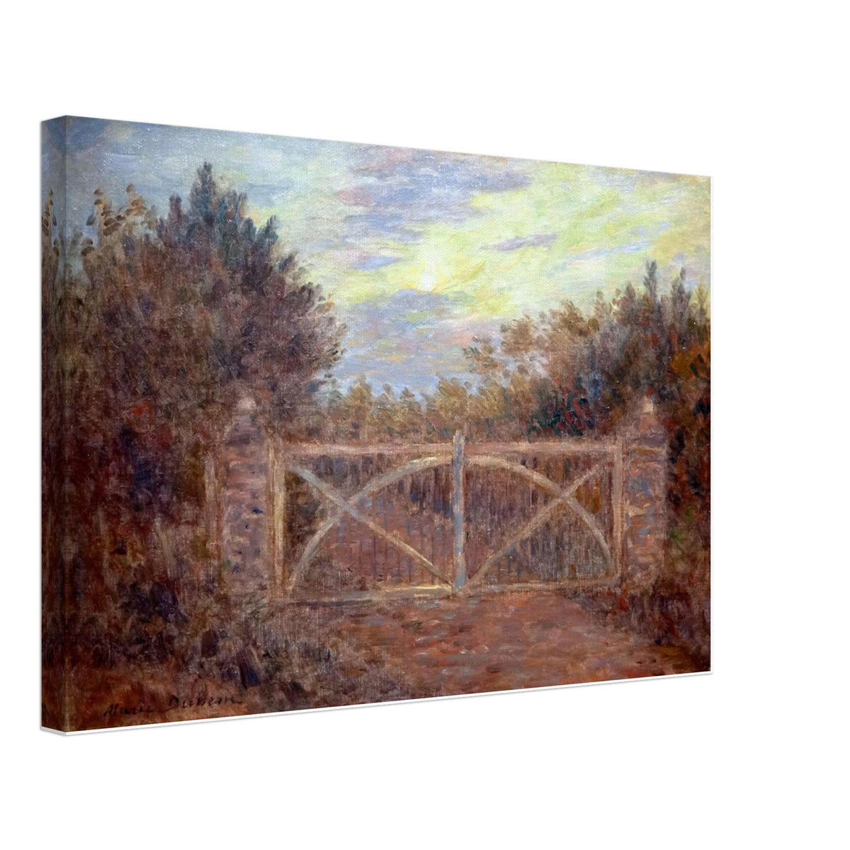Clair De Lune À Camiers by Marie Duhem, canvas