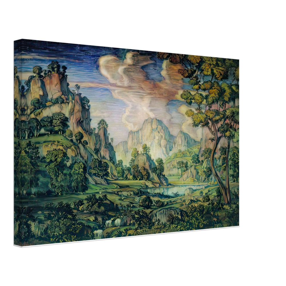 Classical Landscape by Konstantin Bogaevsky, canvas