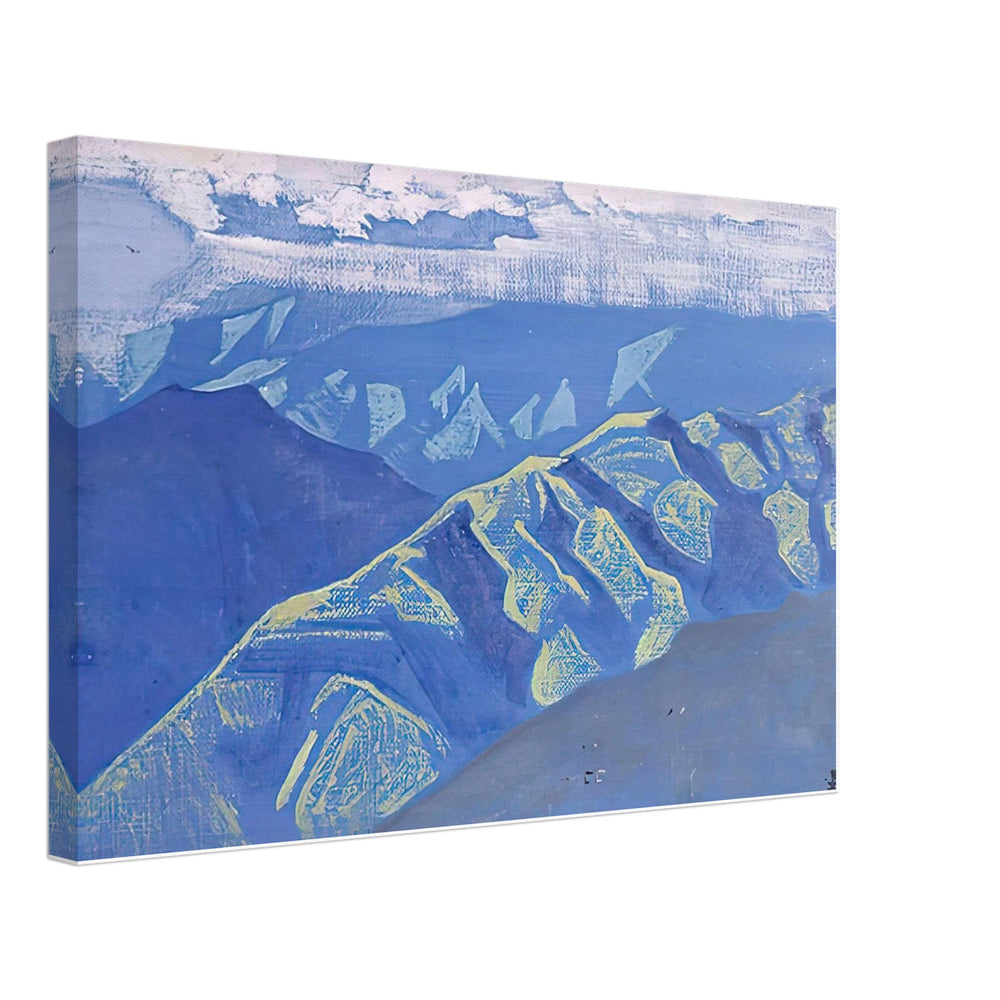 Clear Evening by Nicholas Roerich, canvas