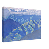 Clear Evening by Nicholas Roerich, canvas