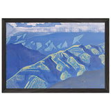 Clear Evening by Nicholas Roerich, framed poster, view 2