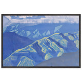 Clear Evening by Nicholas Roerich, framed poster