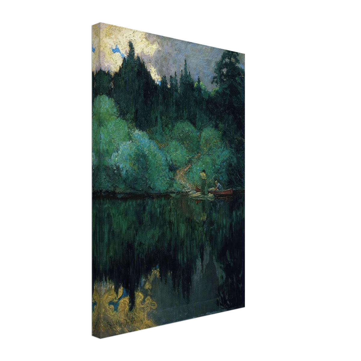 Clearing After Rain, Maganatawan River, Ontario by J. E. H. MacDonald, canvas