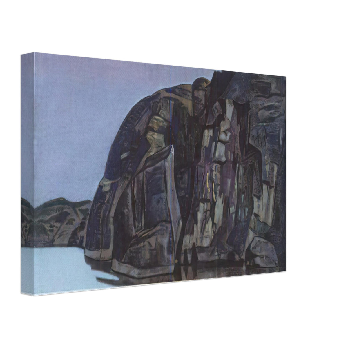 Cliff by Nicholas Roerich, canvas, view 2