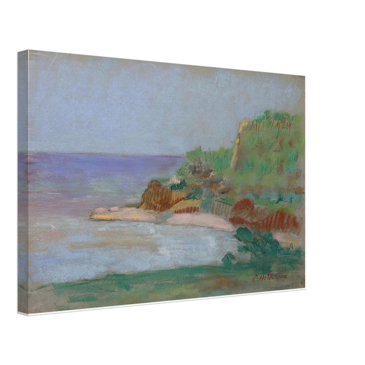 Cliffs by Constantin Artachino, canvas