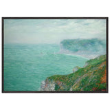 Cliffs in Normandy by Gustave Loiseau, framed poster, view 3