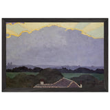 Cloud at Romanel by Felix Vallotton, framed poster, view 2