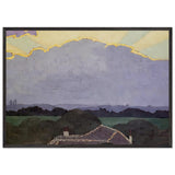Cloud at Romanel by Felix Vallotton, framed poster, view 3