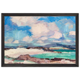 Clouds and Sky, Iona by Samuel Peploe, framed poster, view 2