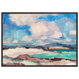 Clouds and Sky, Iona by Samuel Peploe, framed poster, view 3