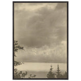 Clouds, Maine by Clarence White, framed poster, view 3