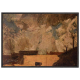 Clouds (Rome) by Fujishima Takeji, framed poster, view 3