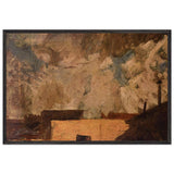 Clouds (Rome) by Fujishima Takeji, framed poster
