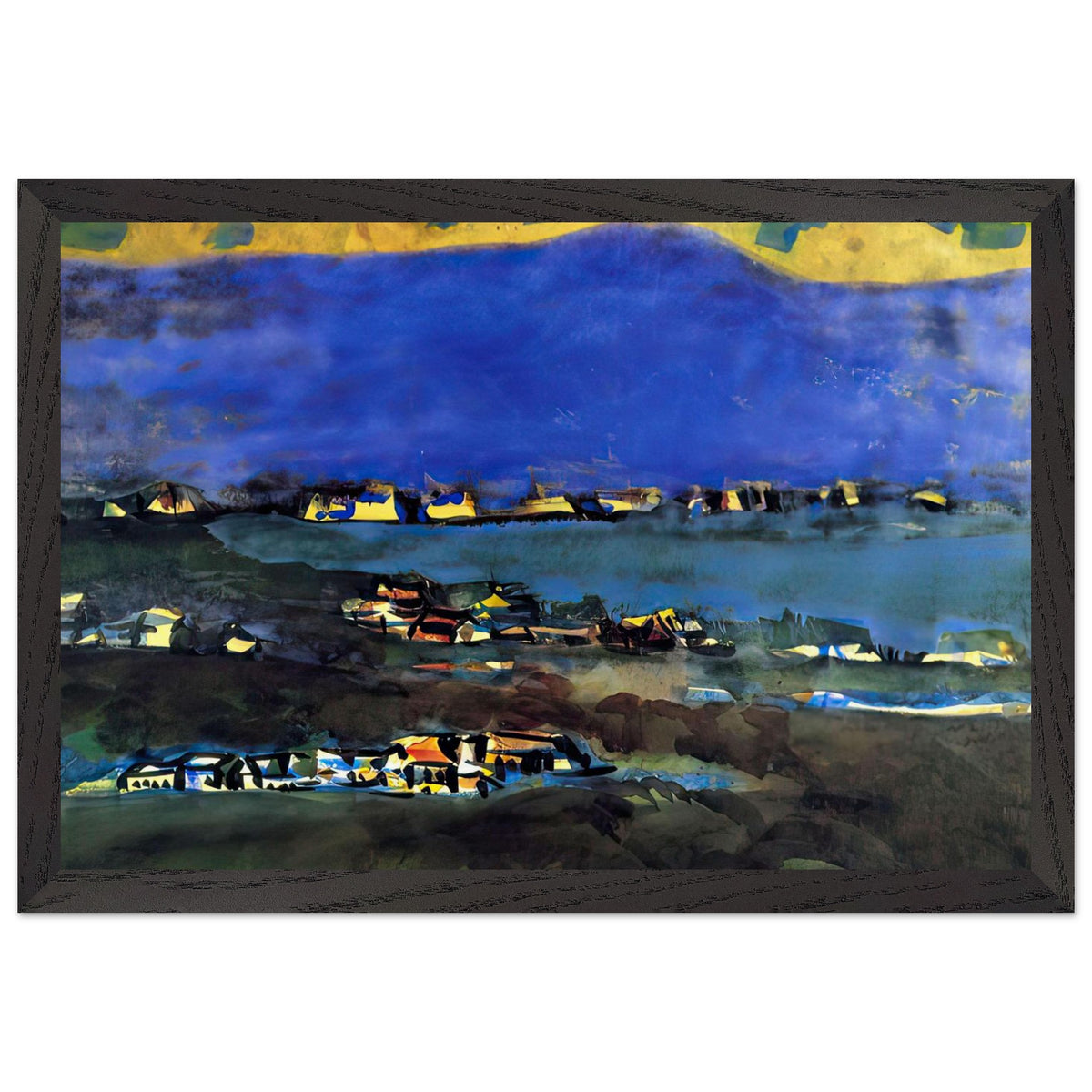 Coaltown by George Luks, framed poster, view 2
